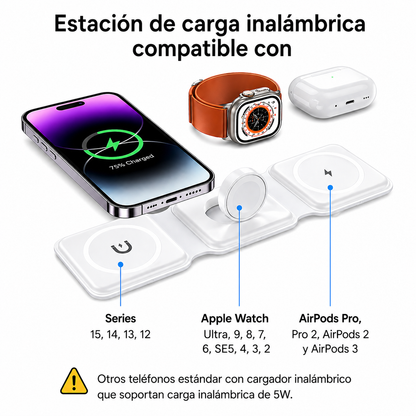 Cargador 3 en 1